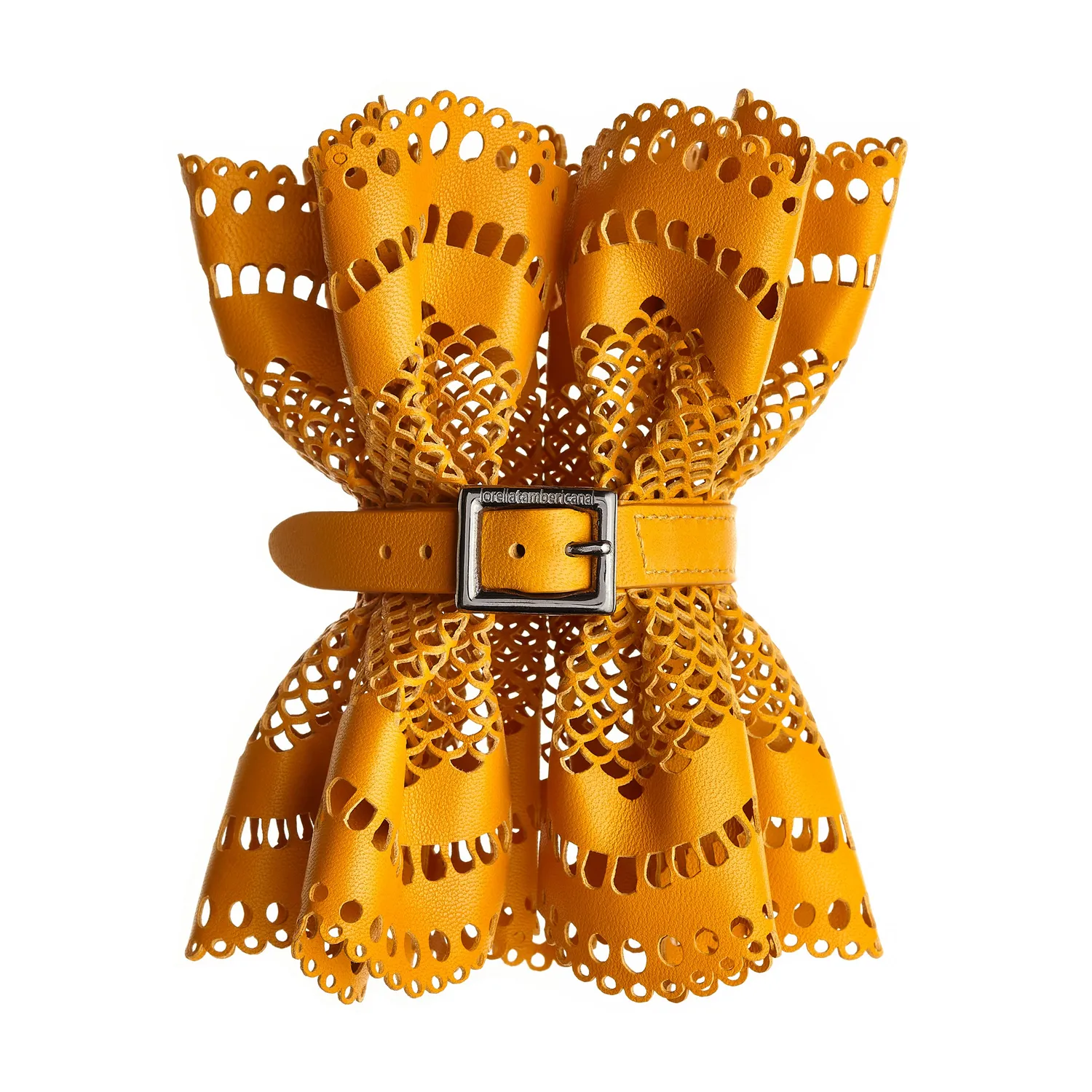 Lorella Tamberi Canal Victoria Honey bracelet cuir 17-20 cm