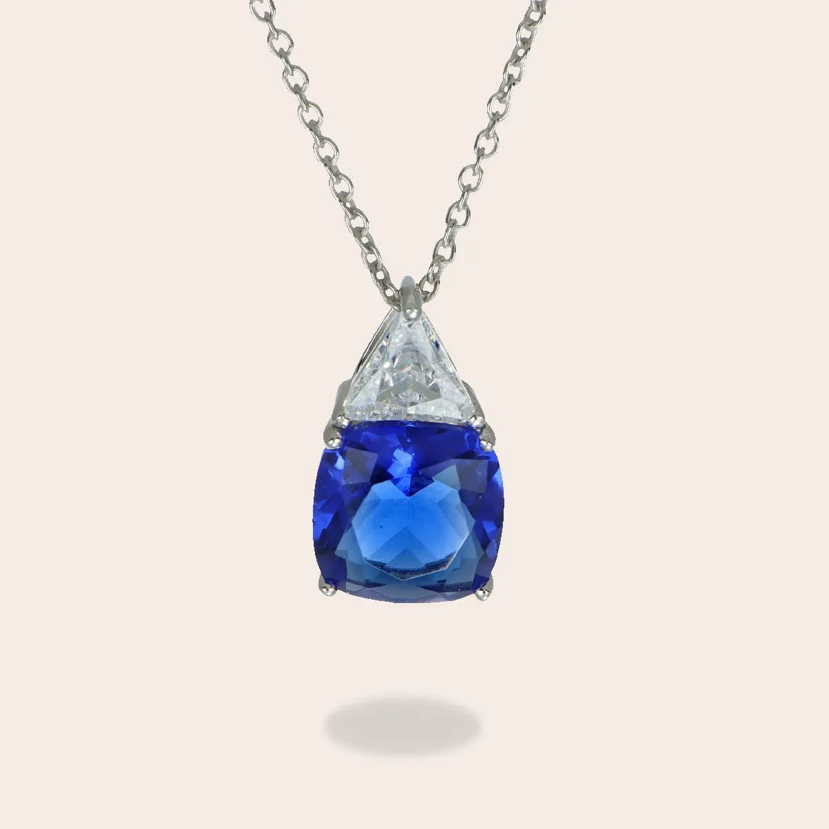 Ultima Edizione Double Pierre Carré pendentif couleur