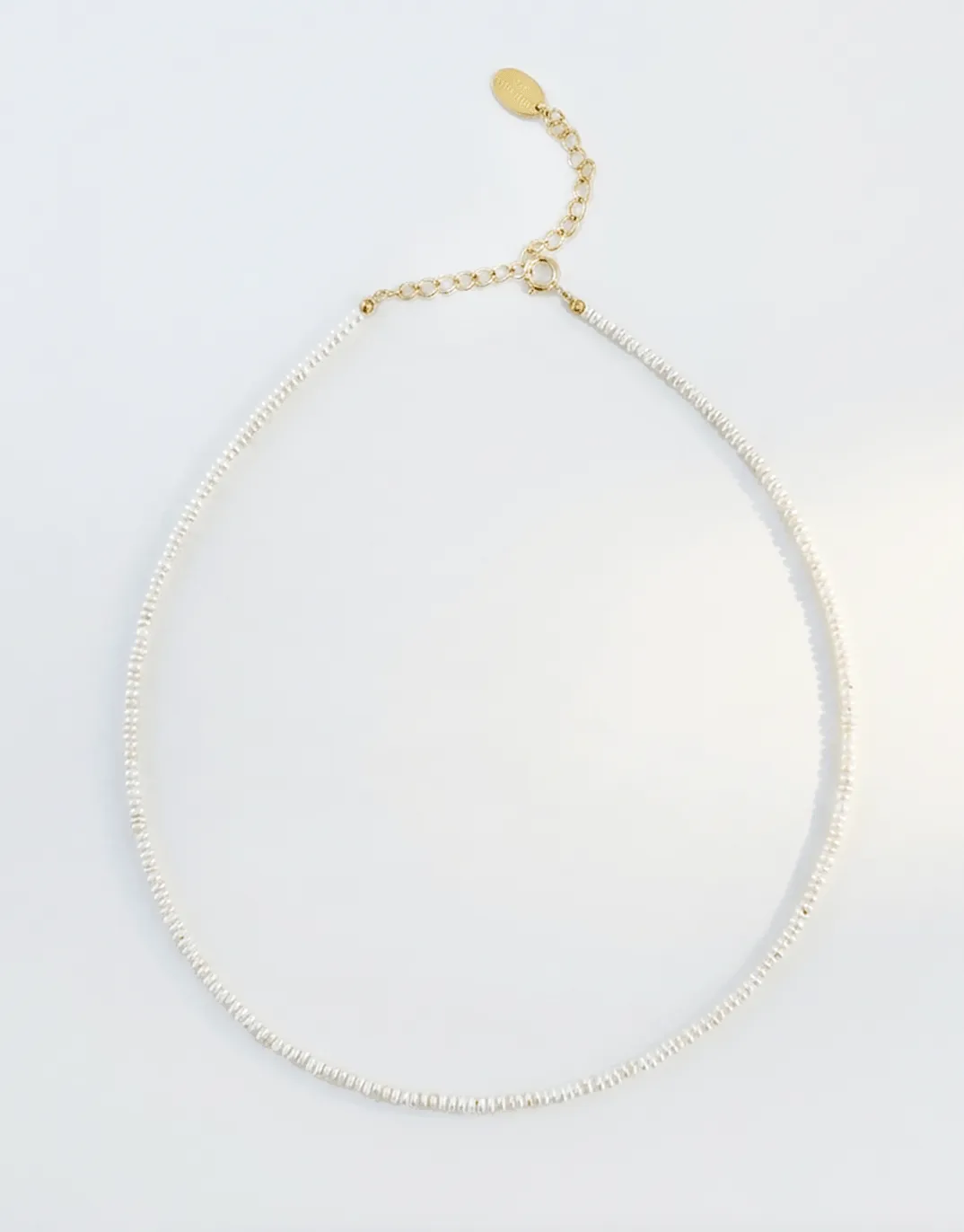 Elise Tsikis Carla collier perles hématite 35 cm