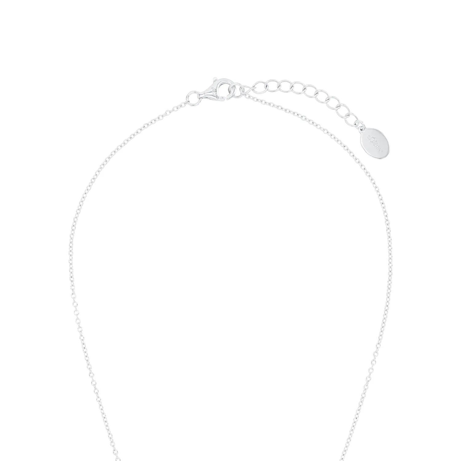 s.Oliver bague fille argent croix zirconium