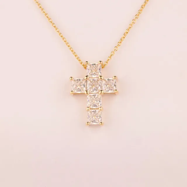Ultima Edizione Croce Carré Blanc pendentif croix