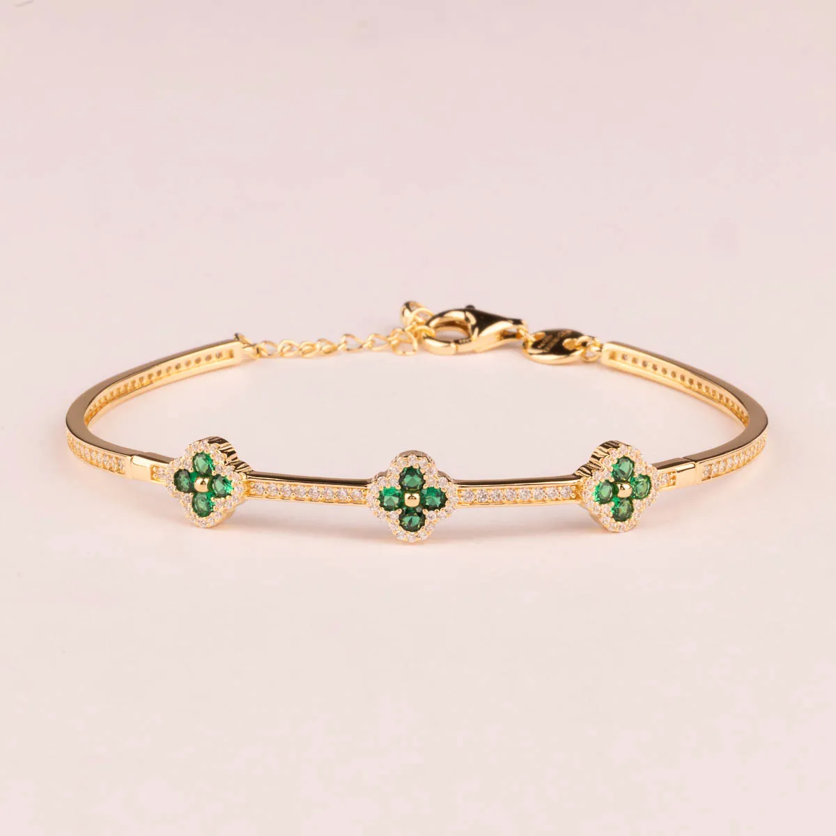 Ultima Edizione 3 fleurs bracelet rigide couleur