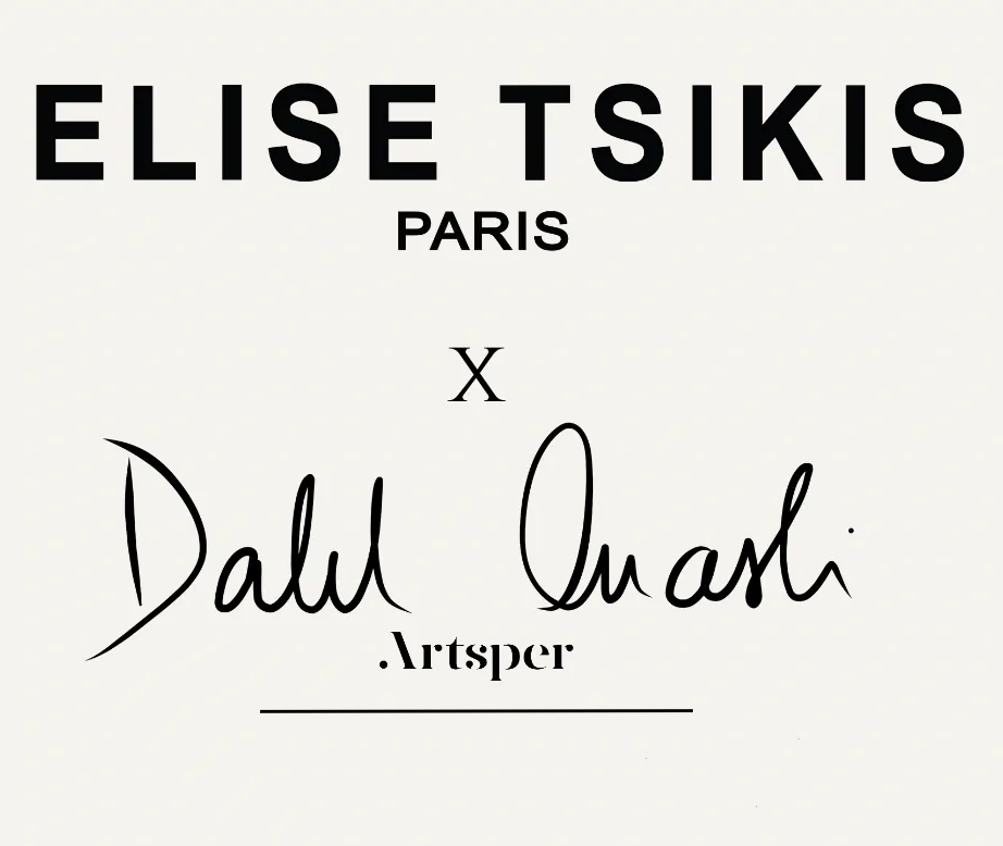 Elise Tsikis Pensée puces fleur or jaune 1,5 cm