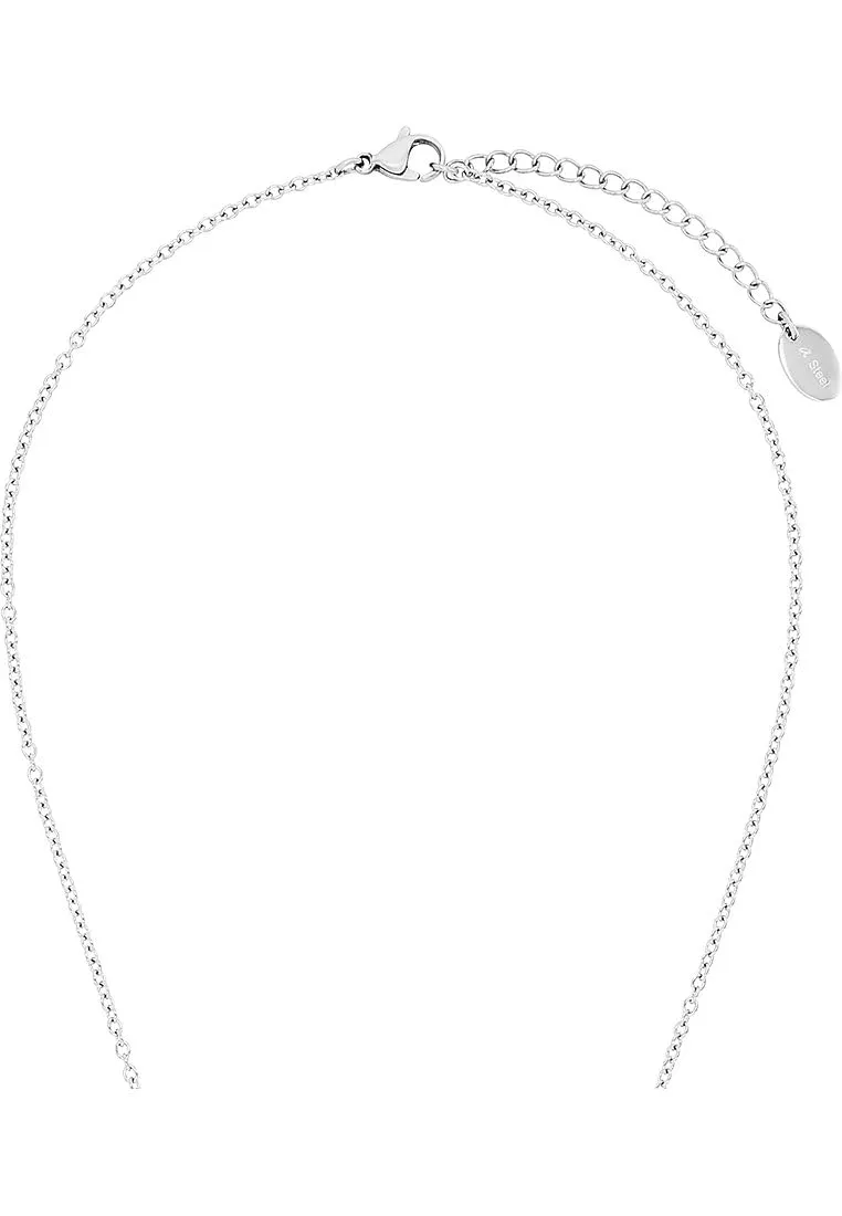 s.Oliver 2034811 collier pendentif acier 50+5 cm