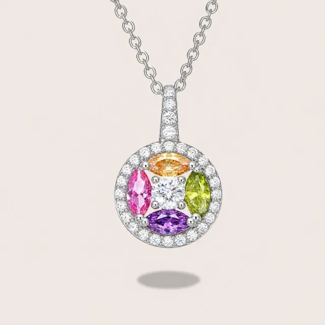 Ultima Edizione Round pendentif rond multicolore
