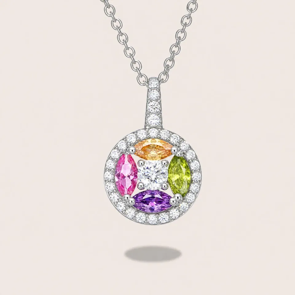 Ultima Edizione Round pendentif rond multicolore