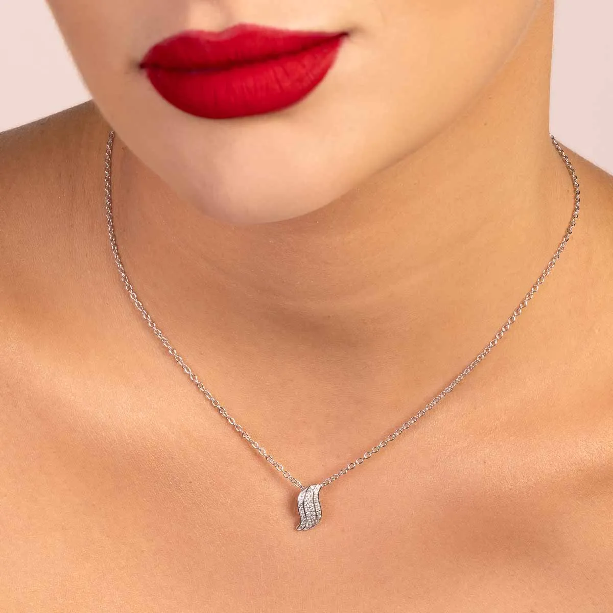 Ultima Edizione Pavé pendentif doré