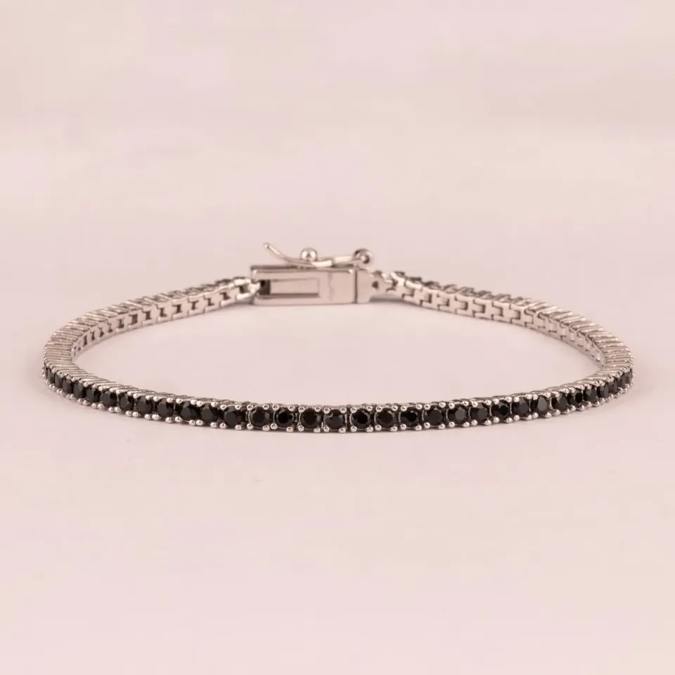 Ultima Edizione tennis 2 mm bracelet couleur zircons