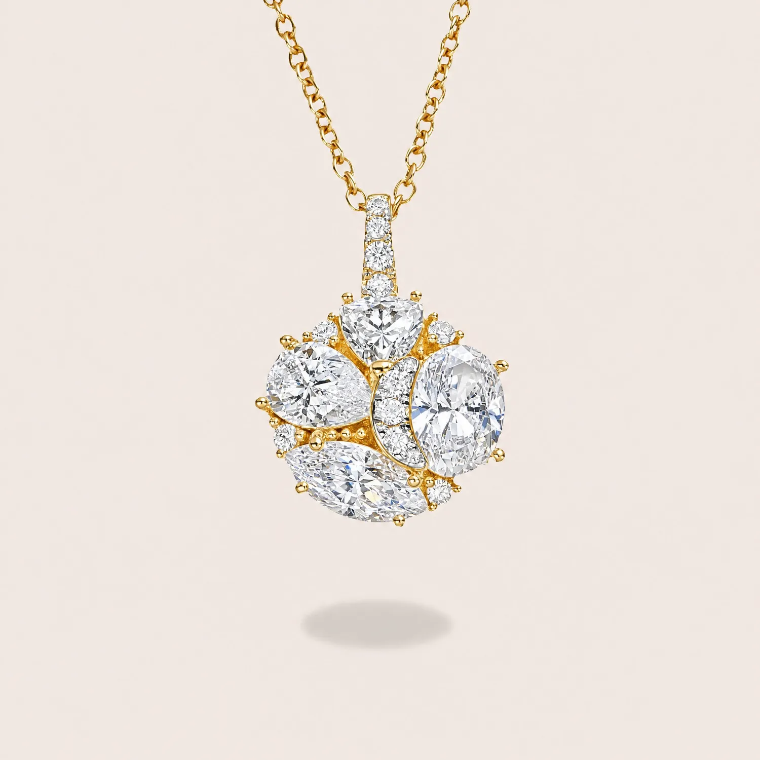 Ultima Edizione total white pendentif multiforme blanc