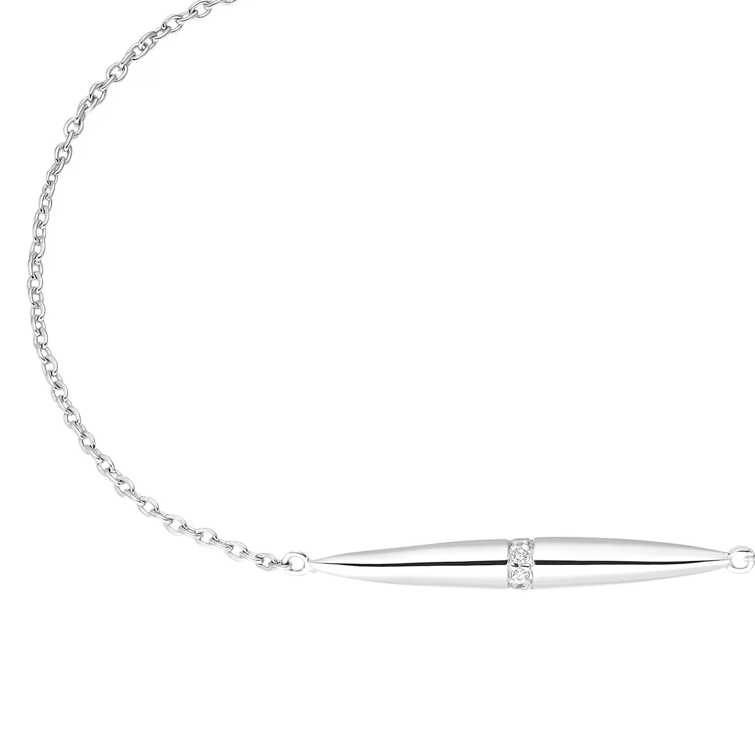 s.Oliver 2034978 bracelet femme argent zircon 17+3 cm