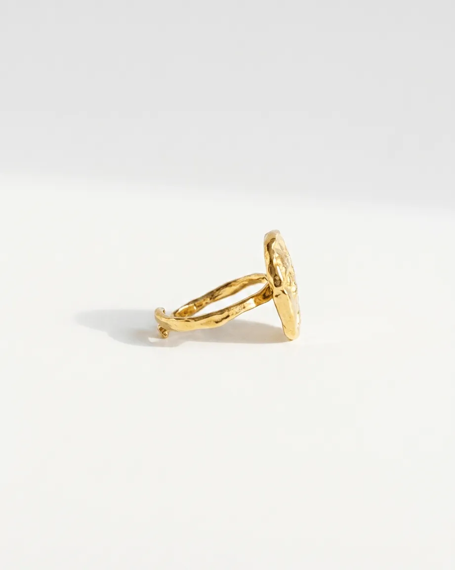 Elise Tsikis Valli bague visage grec ajustable