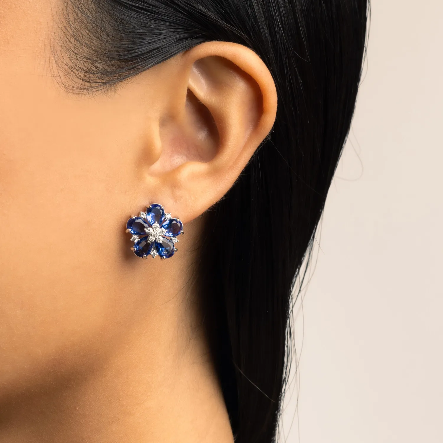 ULTIMA EDIZIONE fleur colorée boucles d'oreilles fantaisie
