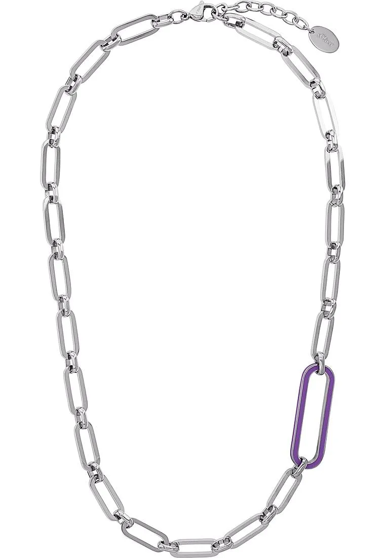 s.Oliver 88756886 collier acier inoxydable femme