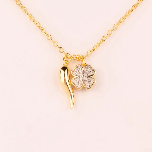 Ultima Edizione Lucky Doppio Pendente pendentif double