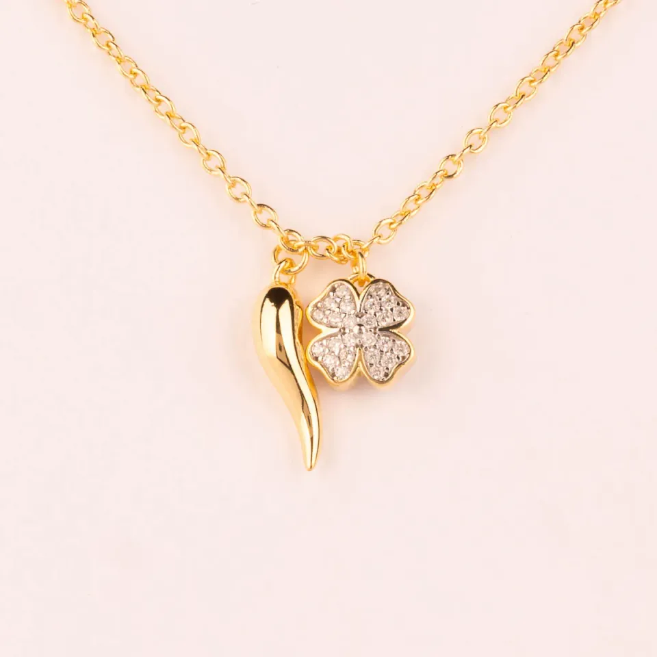 Ultima Edizione Lucky Doppio Pendente pendentif double