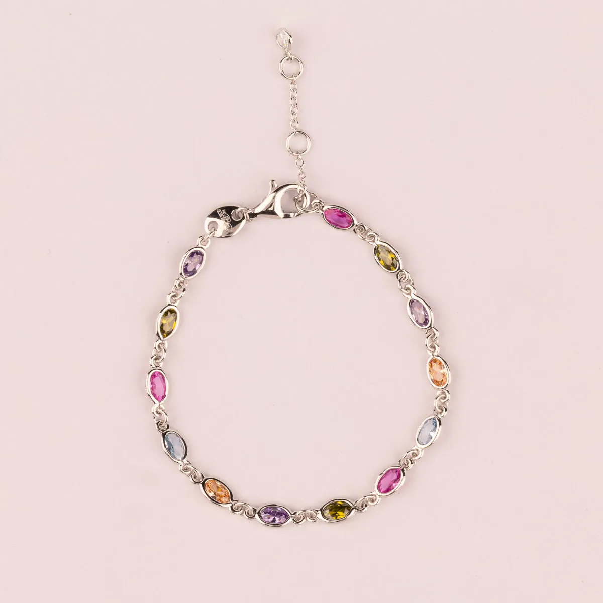 Ultima Edizione bracelet pierres ovales multicolore
