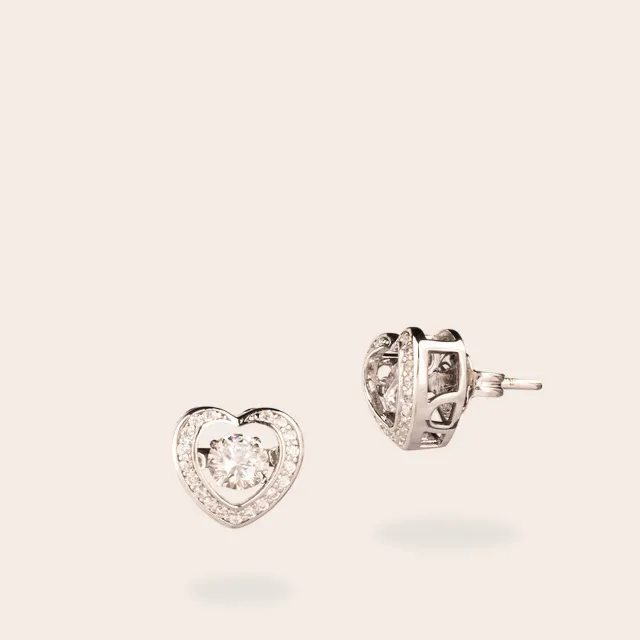 Ultima Edizione Cœur Dancing boucles d'oreilles