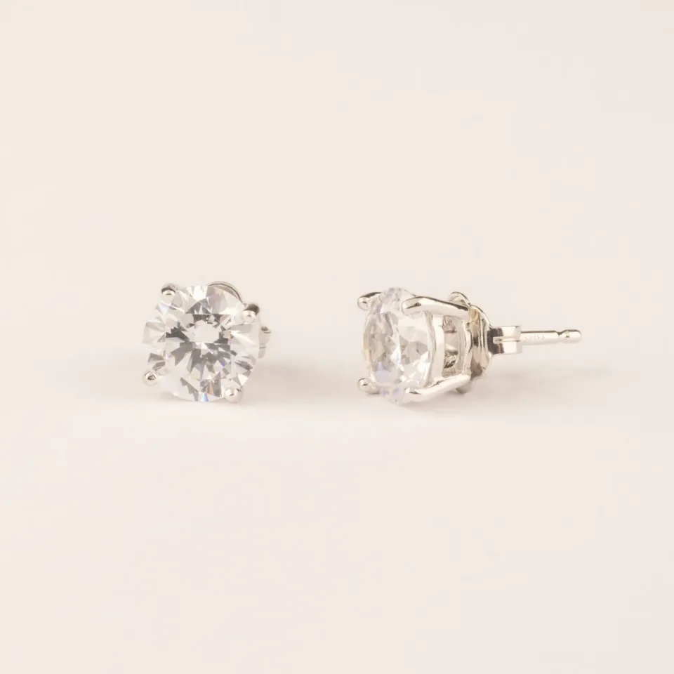 Ultima Edizione punto luce 7 mm boucles d'oreilles puces