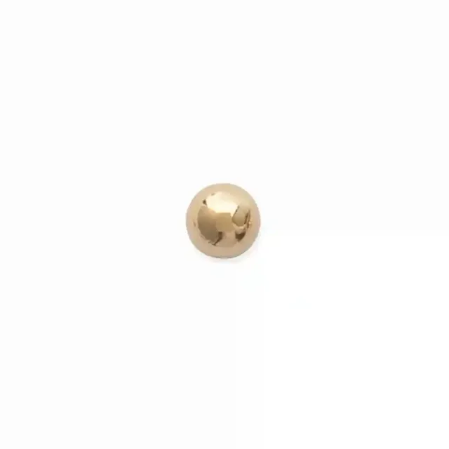 Oriana France puces boule 3 mm plaqué or hypoallergénique