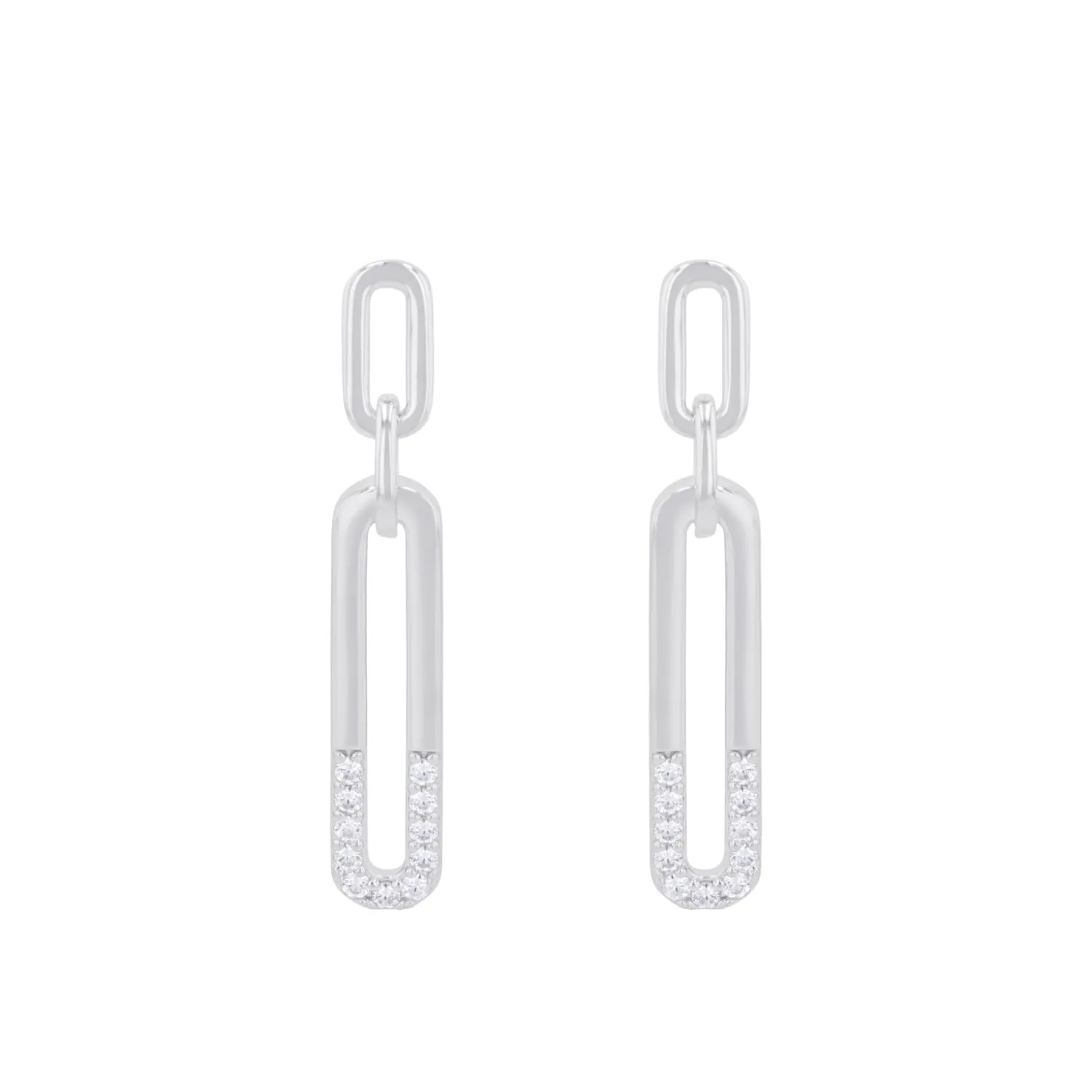 s.Oliver 2034856 boucles d'oreilles pendantes argent zircon