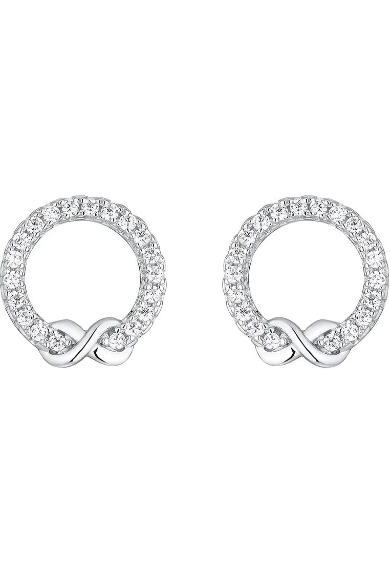 s.Oliver 2034965 boucles d'oreilles argent femme