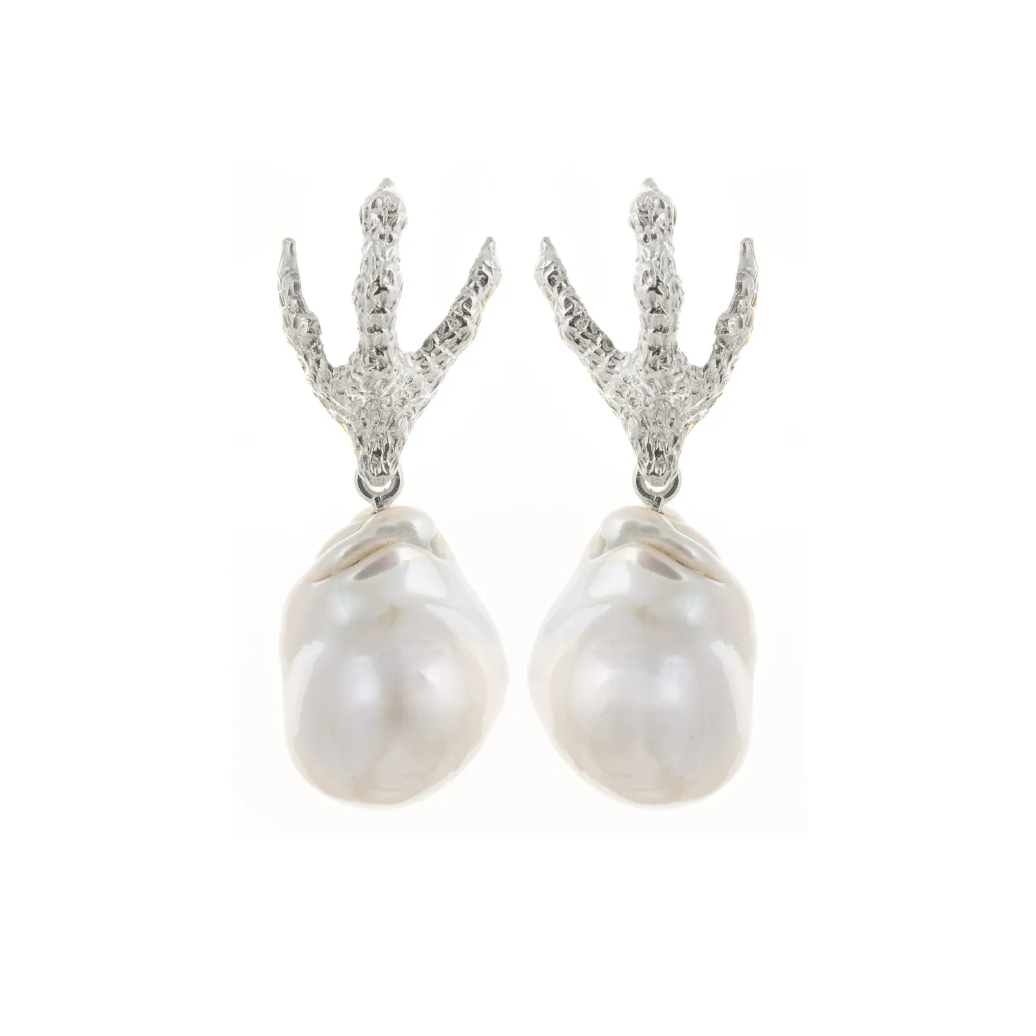 Lorella Tamberi Canal Artemis Talon boucles perle baroque