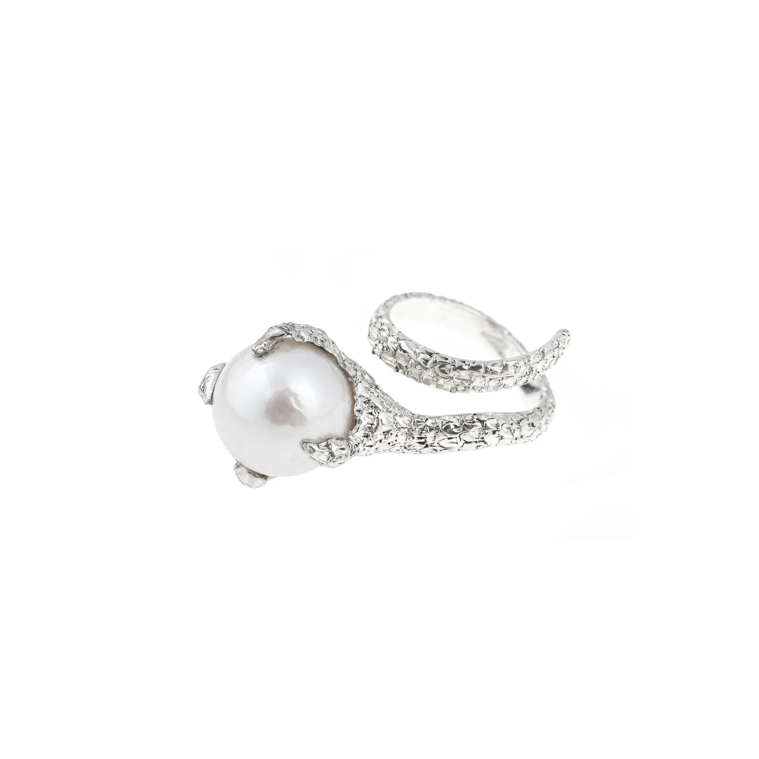 Lorella Tamberi Canal Artemis bague serre perle eau douce