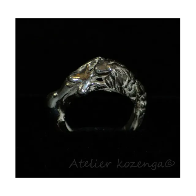 L'Atelier Kozenga Lorelei bague argent massif taille 52