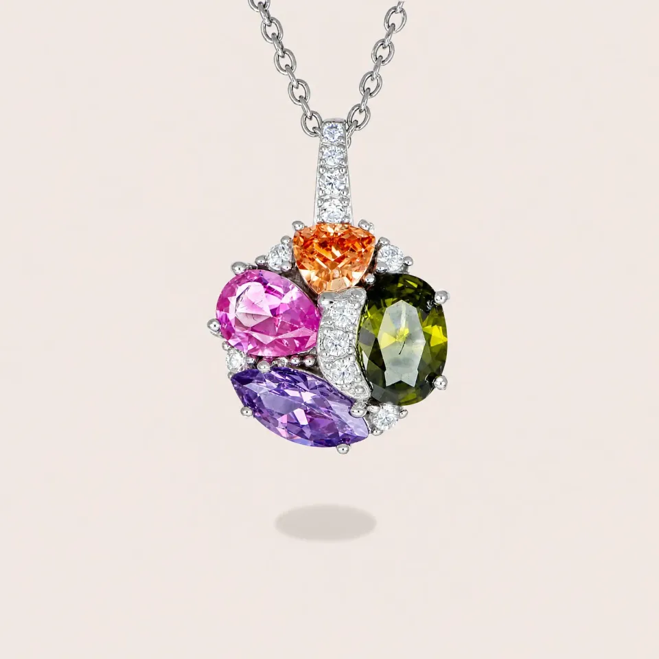 Ultima Edizione Multicolor pendentif multiforme coloré