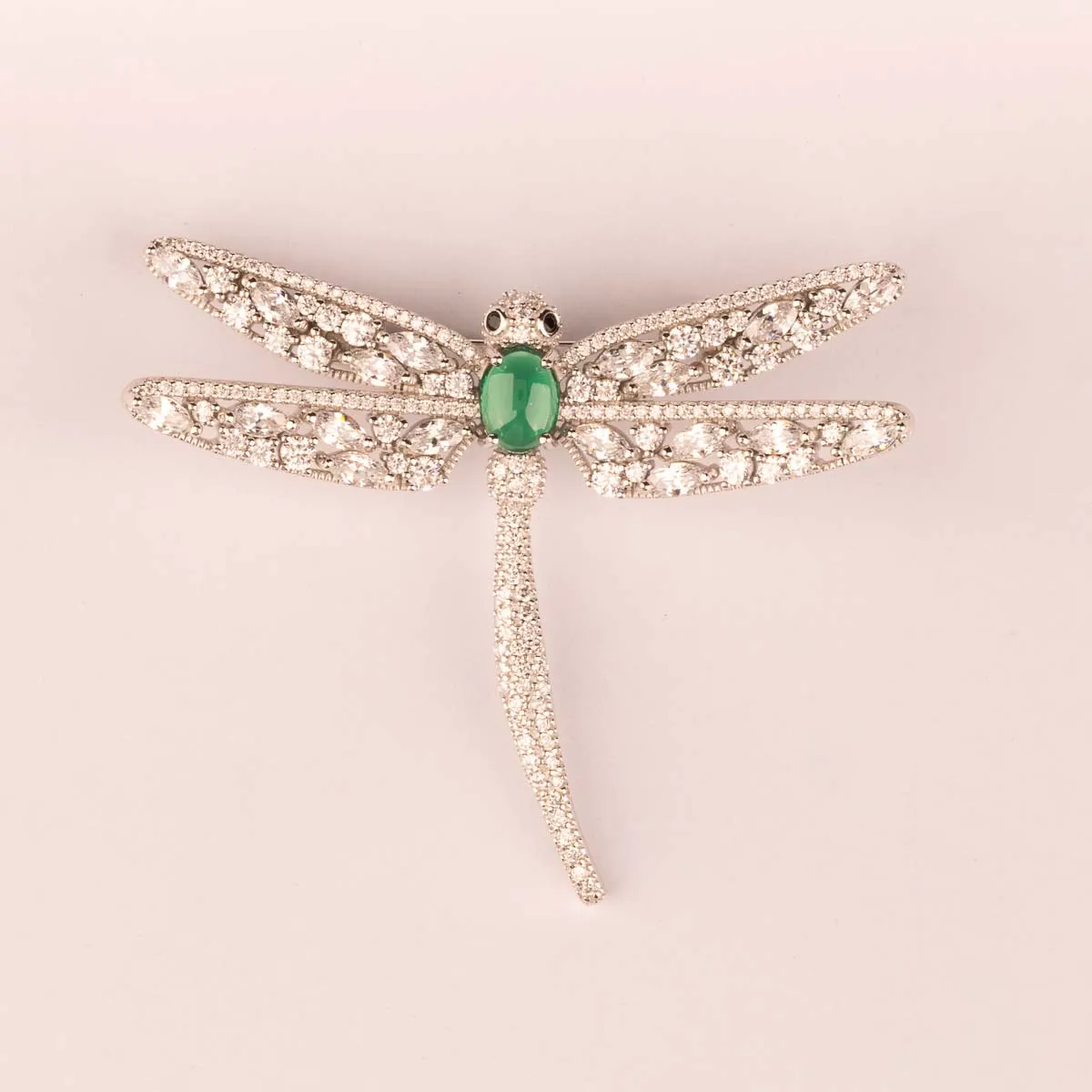 ULTIMA EDIZIONE Libellule ovale broche couleur