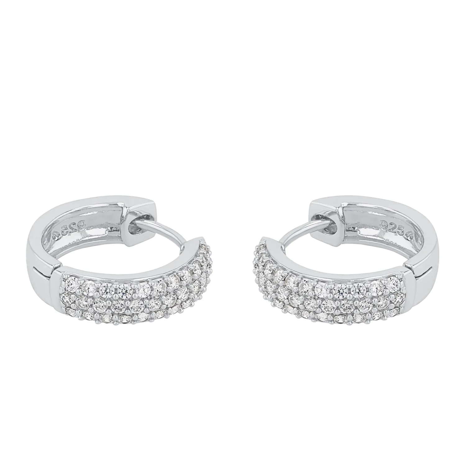 s.Oliver Classique boucles d’oreilles argent 925 classique