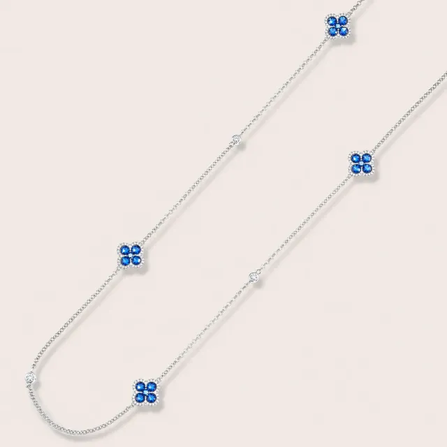 Ultima Edizione Flower collier long 90 cm fleur
