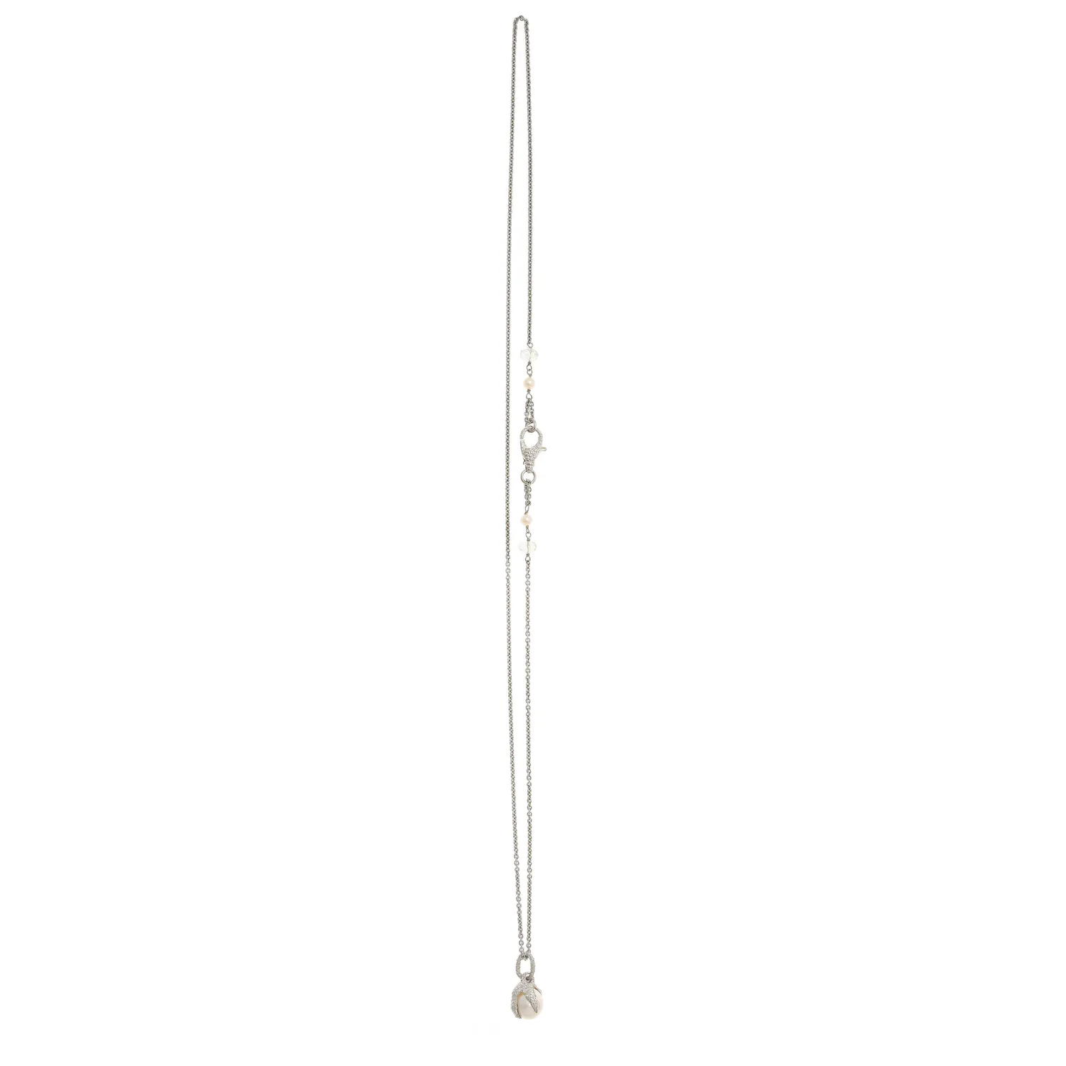 Lorella Tamberi Canal Artemis Talon collier perles améthyste