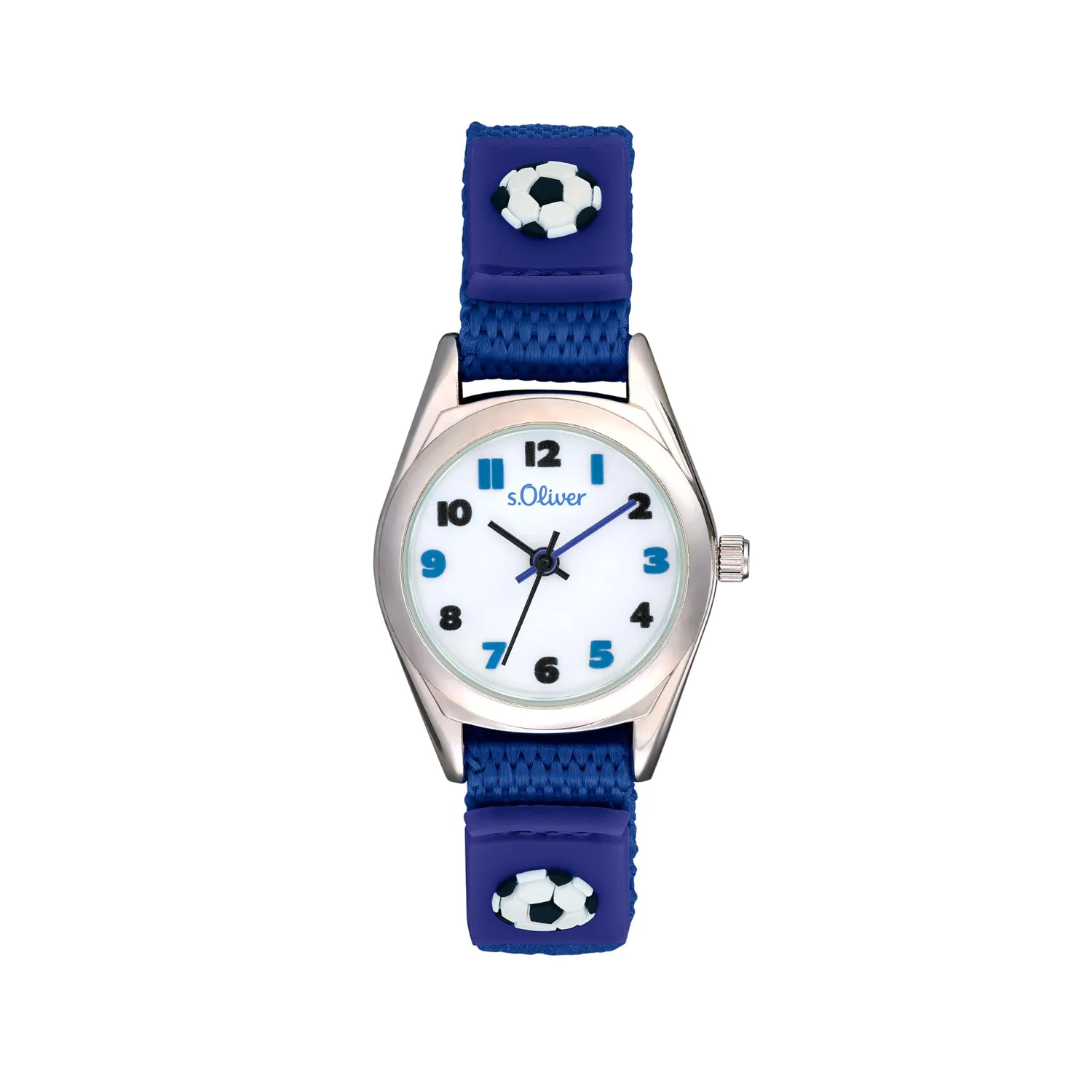 s.Oliver Montre Enfant Quartz Nylon Cœur Violet