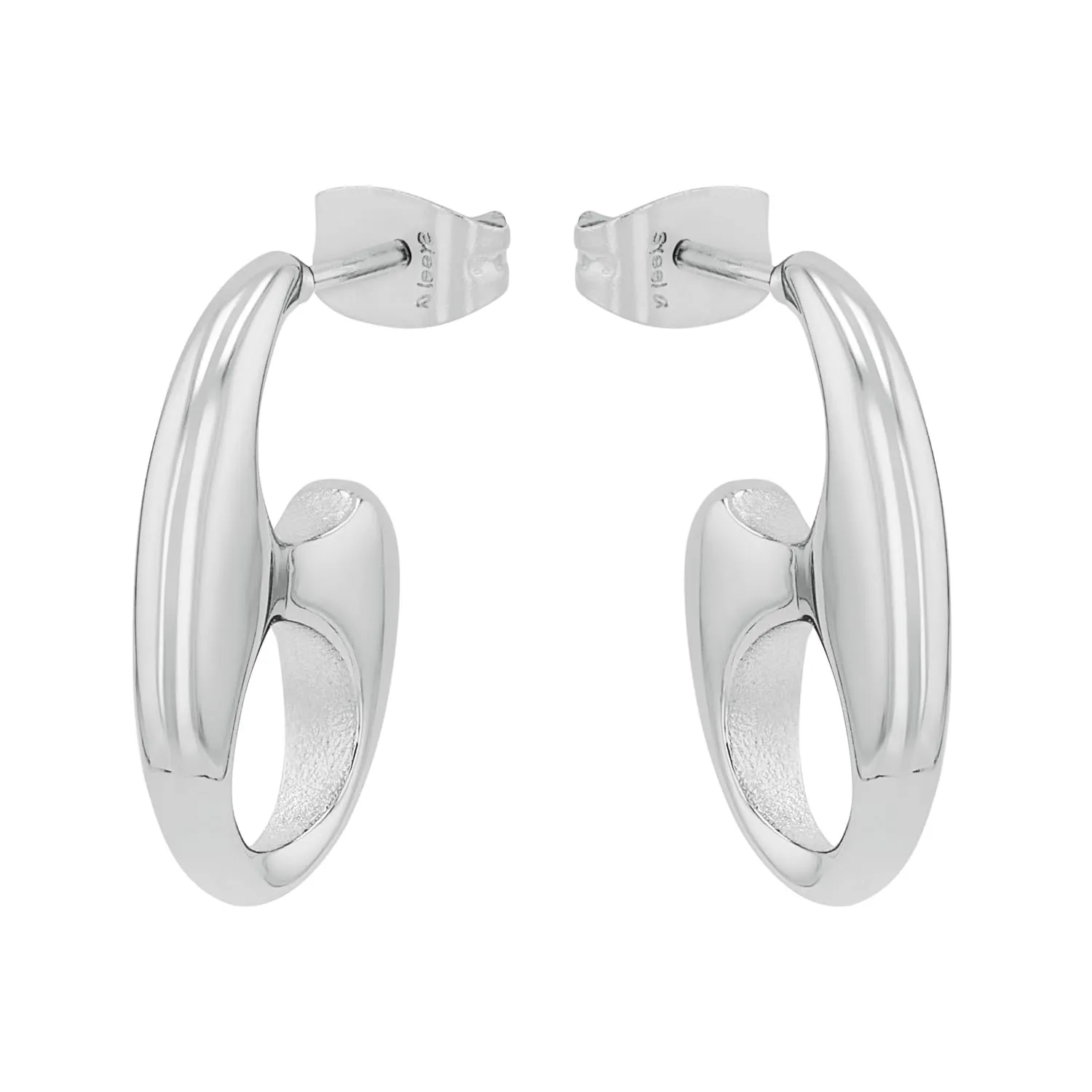 s.Oliver 2034943 boucles d’oreilles femme acier 2 cm