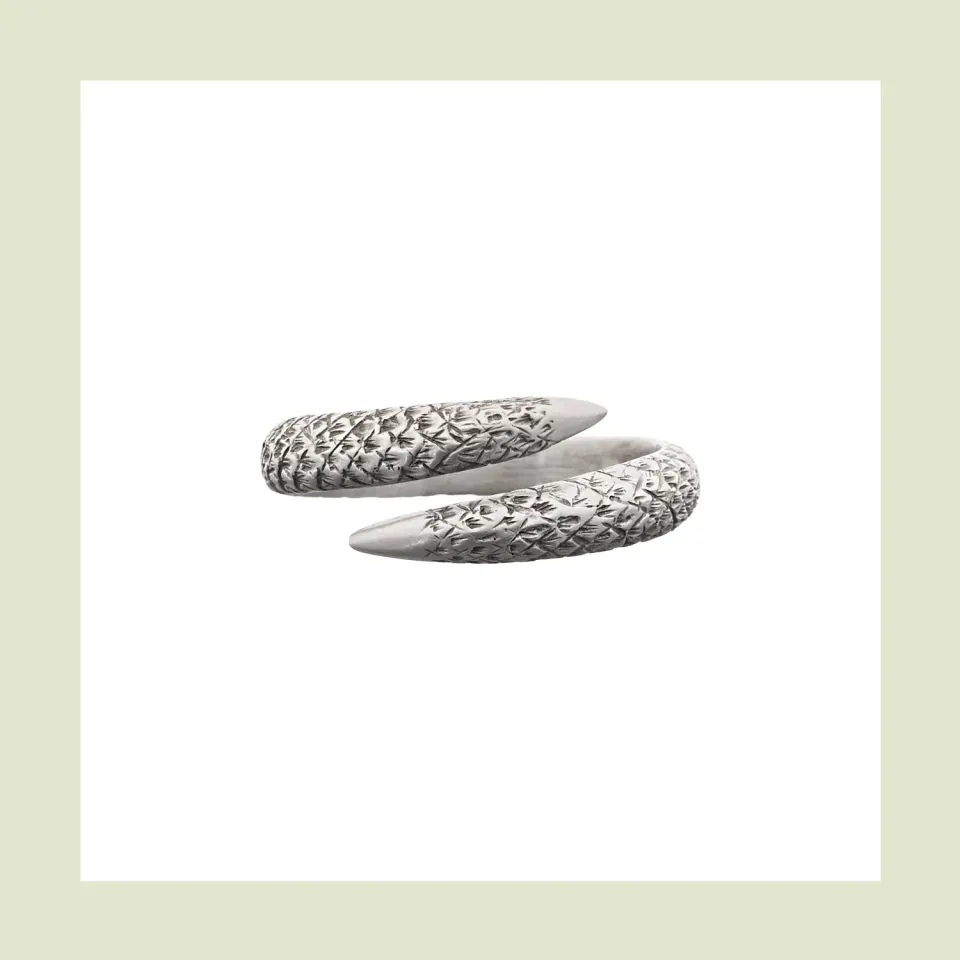 Lorella Tamberi Canal Artemis Talon Contrarié bague argent