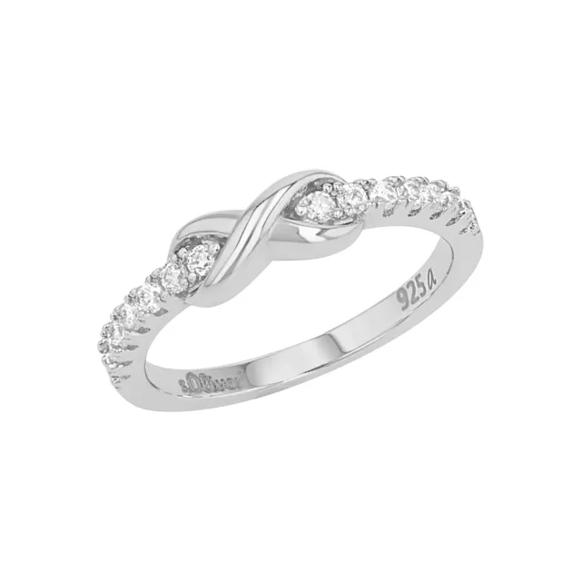 s.Oliver 2034967 bague argent 925 taille 50