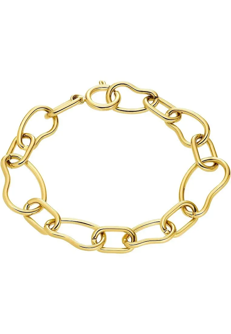 s.Oliver 2036830 bracelet argenté 21 cm acier