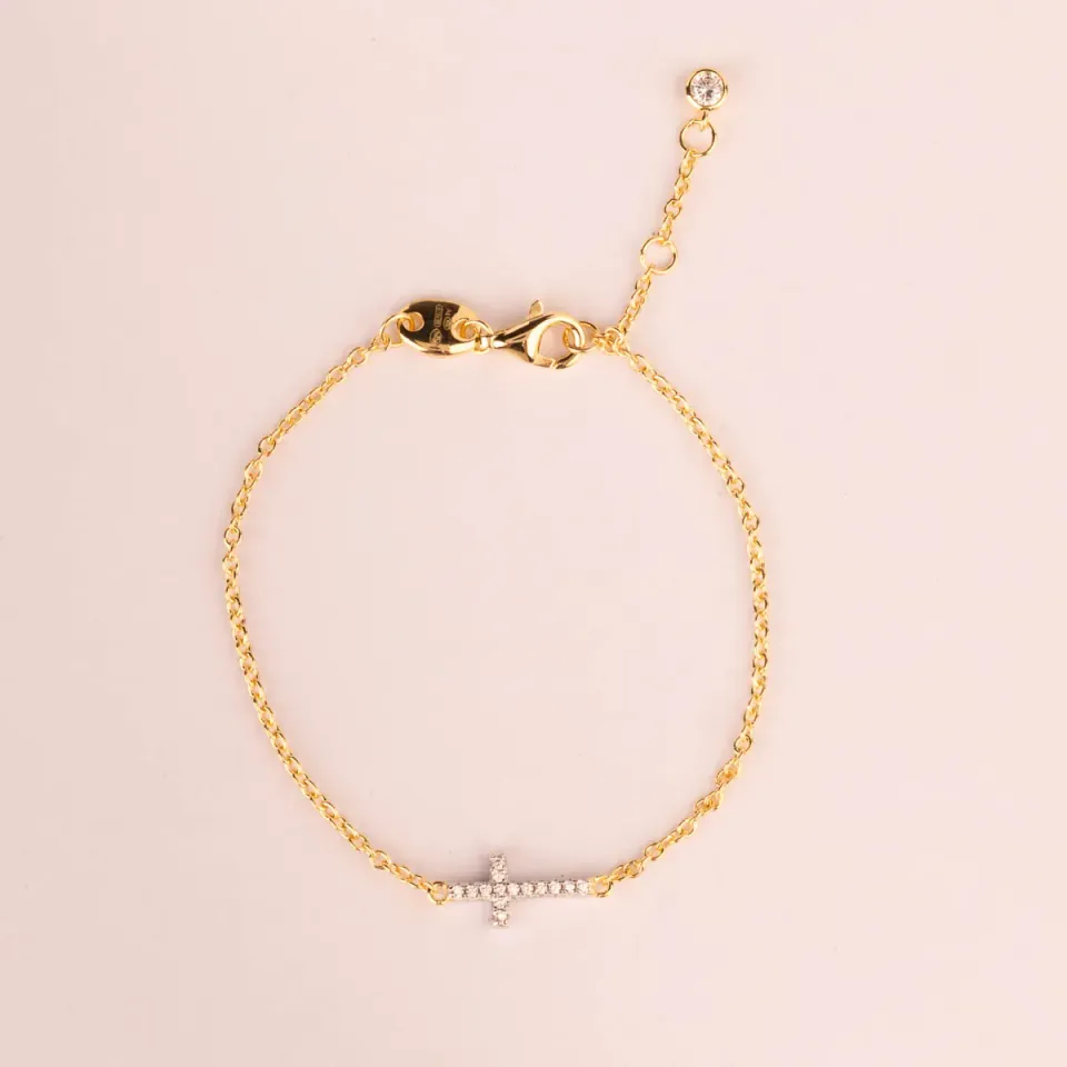Ultima Edizione Crocetta bracelet croix doré