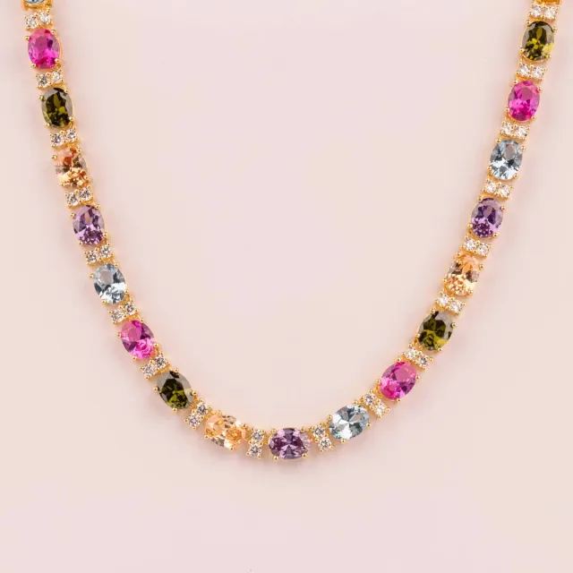 Ultima Edizione Girocollo Multicolor collier ras-du-cou multicolore