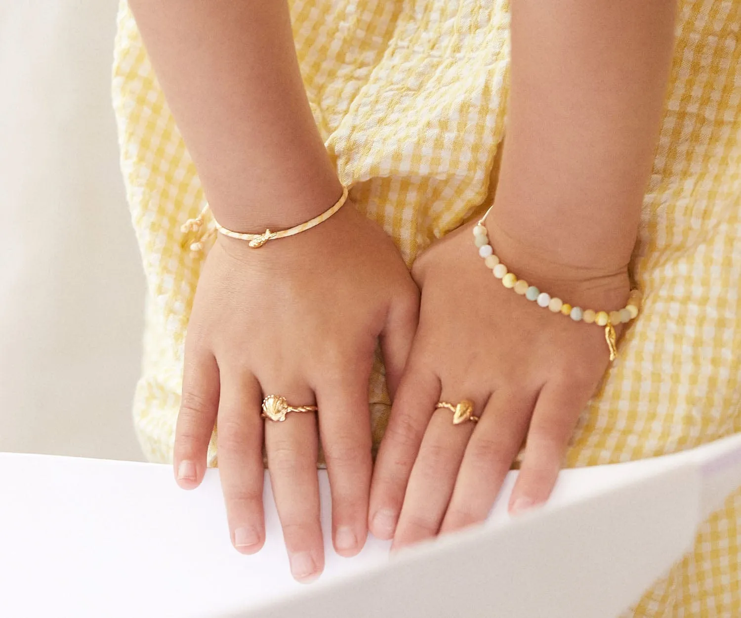Elise Tsikis Ecume bracelet ajustable bleu poisson